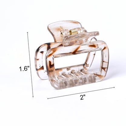 2" L Small Rectangle Clip Claw Clips