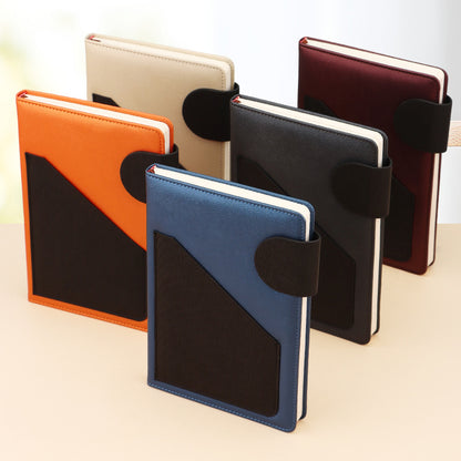 A5 PU Leather-Bound Business Notebook Writing Journal Executive Notebook Gift Set