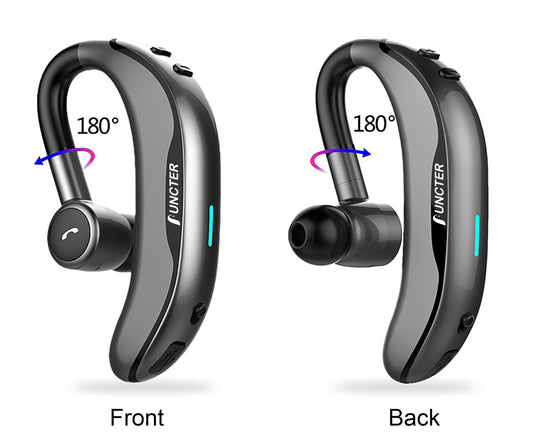 170mAh Single Ear Waterproof Business Wireless Earphone