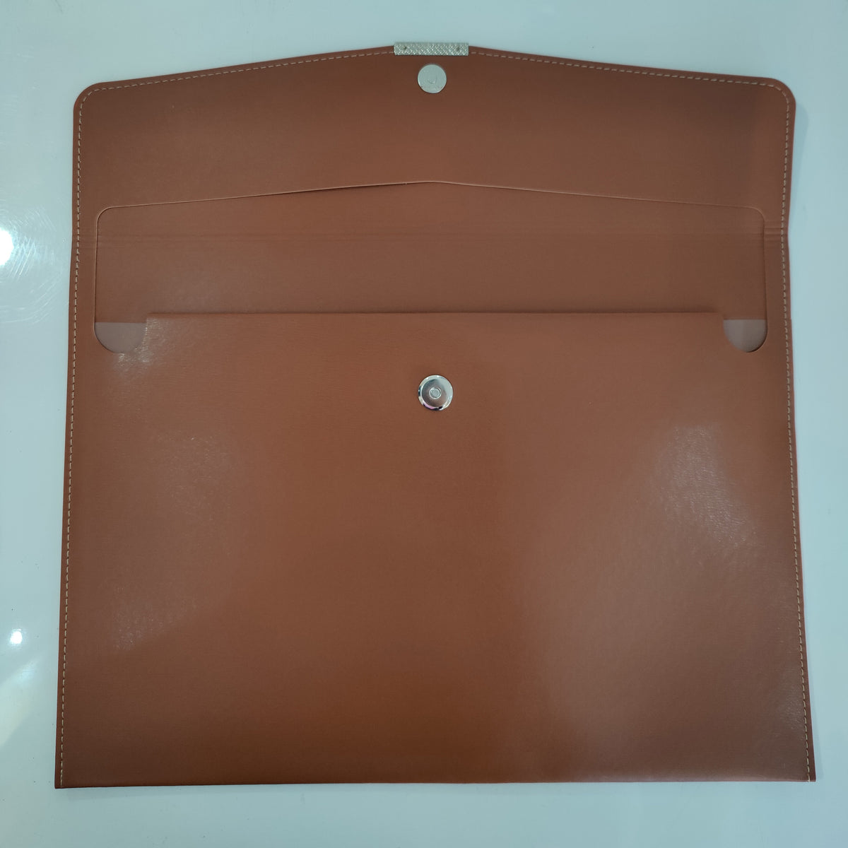PU Leather A4 Document File Bag File Envelope