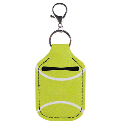 Tennis Design Portable Hand Sanitizer Keychains