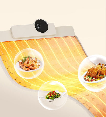 Foldable Silicone Electric Food Warming Mat Warming Tray