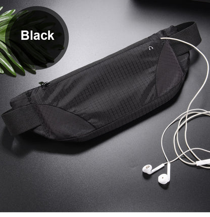 Outdoor Sports Water Resistant Nylon Fanny Pack For Running Hiking Cycling