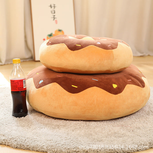 15'' to 20" Personalized Funny Unique Stuffed Pillow Toy Custom Donut Shaped Pillow Gift Pillow