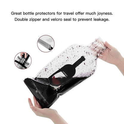Reusable PVC Wine Bag