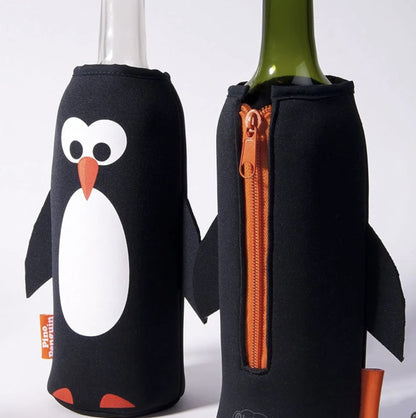12 Oz. Penguin Beer Bottle Cooler Sleeve