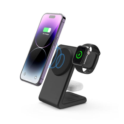 3-In-1 Foldable Wireless Charger Stand Dock