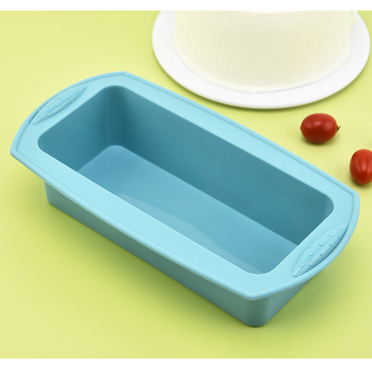 10" Rectangle Cake Baking Pan Silicone Cake Mold Cake Pan for Baking Bread