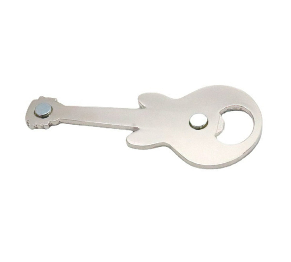 Guitar Shaped Bottle Opener Keychain