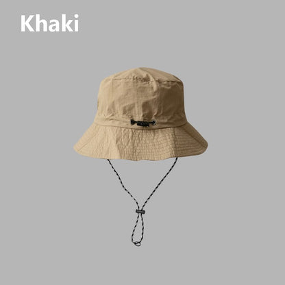 Quick Dry Packable Bucket Hat Outdoor Water-Resistant Sun Hats with Hanging Hook