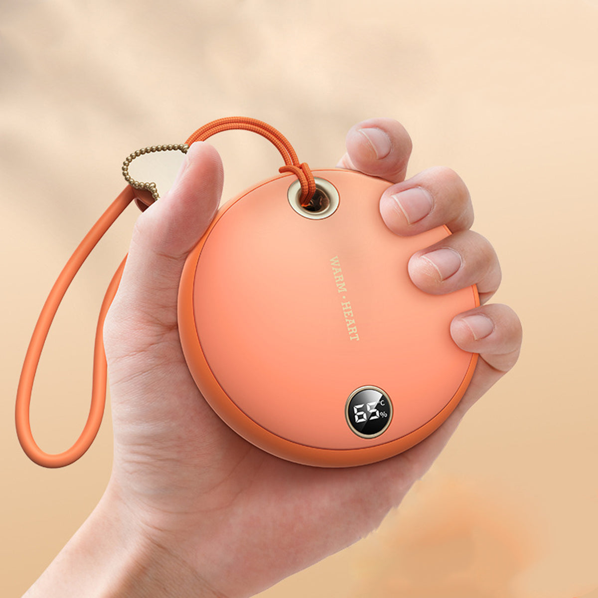 Portable Rechargeable Round Electric Hand Warmers 5,000mAh