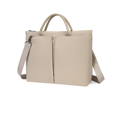 15.6" Laptop Bag Tote Bag Business Work Bag For Women With Carrying Handle And Shoulder Strap