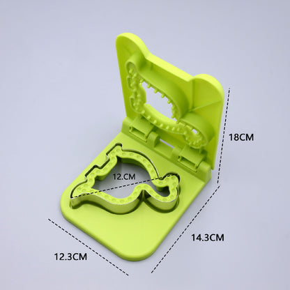 Dinosaur Shape Sandwich Cutter Sandwich Sealer Cutter Crustless Sandwich Maker for Lunchbox