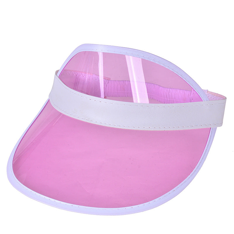 Children PVC Sun Visor Hat