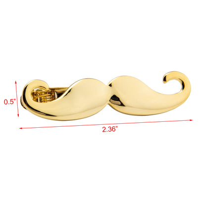 Moustache Shape Tie Clip Tie Bar for Men