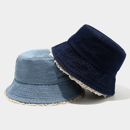Packable Jeans Summer Beach Sun Lace Hats