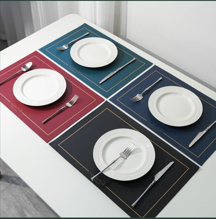 PVC Leather Table Mats