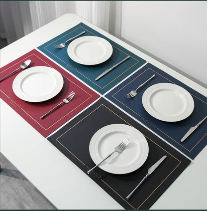 PVC Leather Table Mats