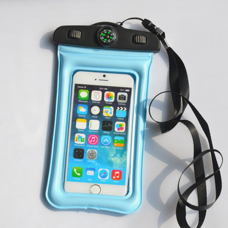 Light Blue Blank Front View