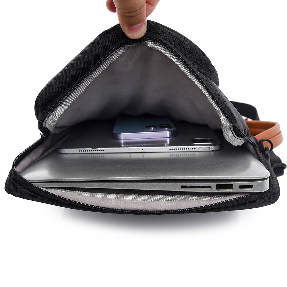 Water Resistant 15.6" Laptop Bag Laptop Sleeve With Carrying Handle With Shoulder Strap