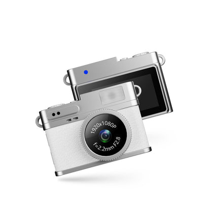 Retro Mini Thumb Digital Camera Pendant Backpack Keychain Charm Take Photos with 8GB TF Card