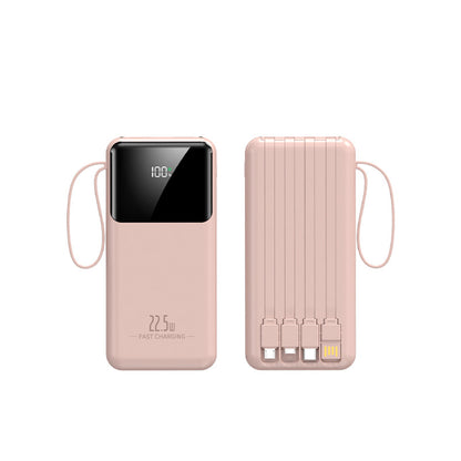 22.5W Fast Charging 10000 mAh Power Bank Cable Power Bank