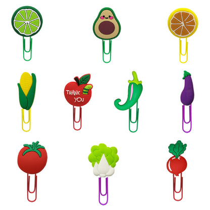 Patch Fruit Series - Bitten Apple Shape Paper Clip