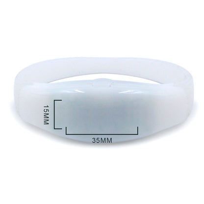 Light Up LED Wrist Band 15 Different Glow Colors Light Up Bracelet For Party Music Festival