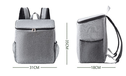 Rectangle Waterproof Insulated Cooler Backpack