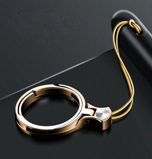 Kirsite Phone Ring Stand w/Small Lanyard