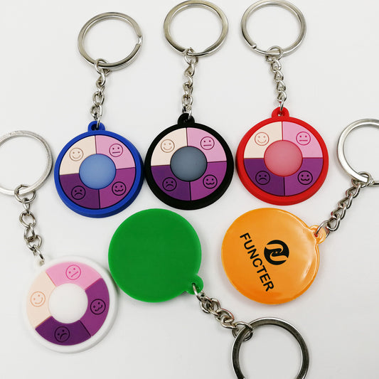 UV Color Changing Keychain