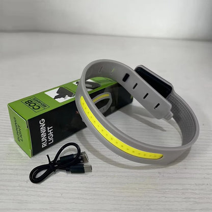 Night Run Cycling Flashlight High Brightness Outdoor Rechargeable Ultra-Light Mini Wrist Light