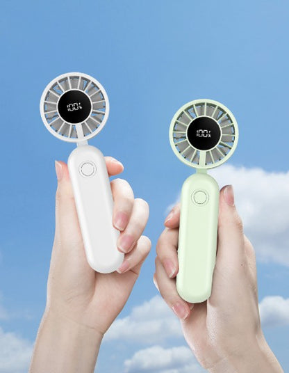 Portable Fan Small Handheld Fan For Outdoor Rechargeable Mini Fan