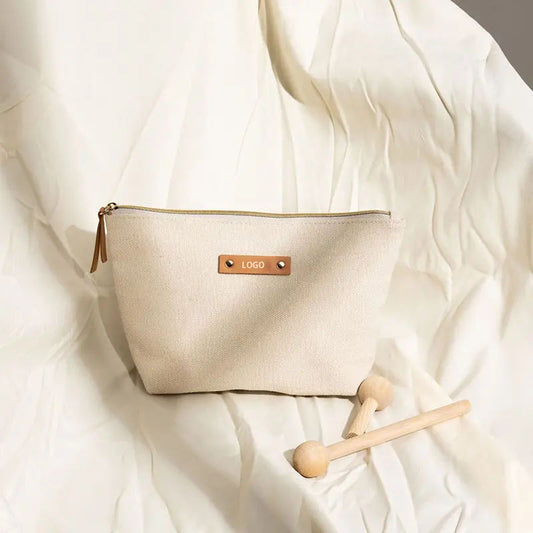 Canvas Cosmetic Bag