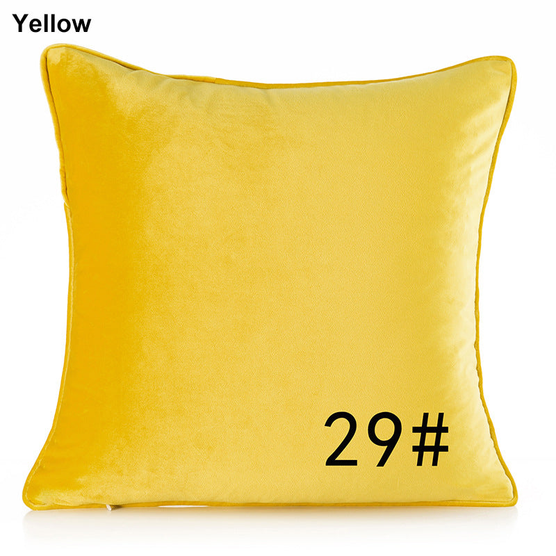 Full Printed 19.7 x 19.7" Premium Square Dutch Velvet Throw Pillowcase With Hidden Zipper