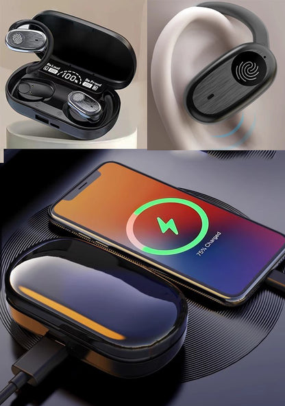 TWS Earbuds W/2,000 mAh Power Bank - Touch Version