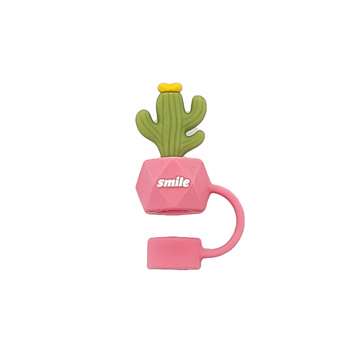 Cactus Shape Silicone Straw Covers Cap