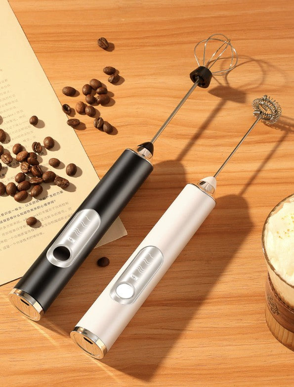 Handheld Milk And Coffee Frother Drink Mixer Electric Whisk Foam Maker Eggbeater