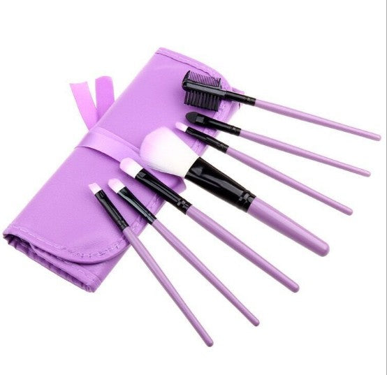 7 Wallet Type Makeup Brush Beauty Tools