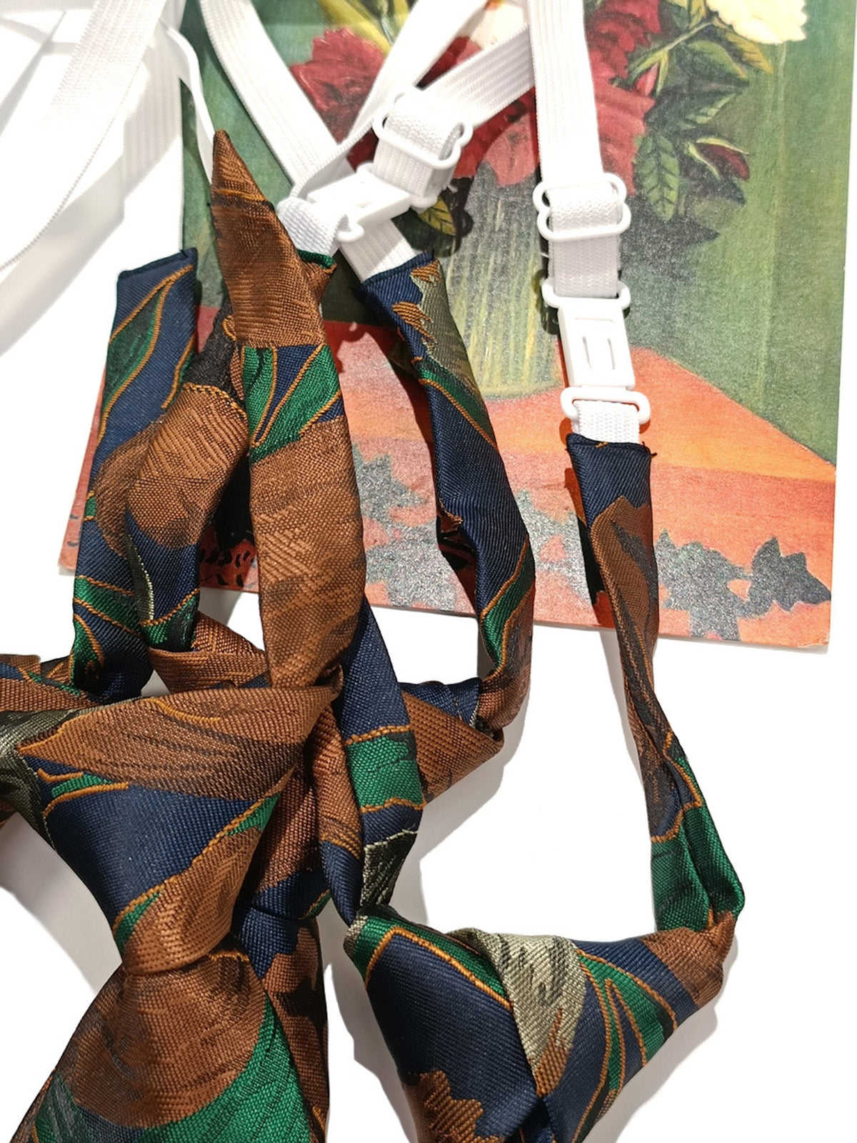 13.4"L x 2.76"W Custom Pre-tied Adjustable Neck Strap