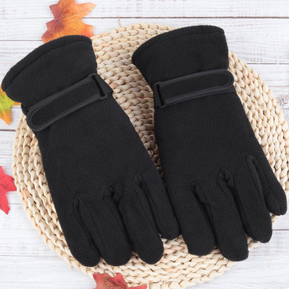 Polar Fleece Knit Touch Screen Glove