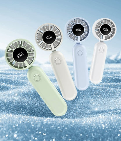 Portable Fan Small Handheld Fan For Outdoor Rechargeable Mini Fan