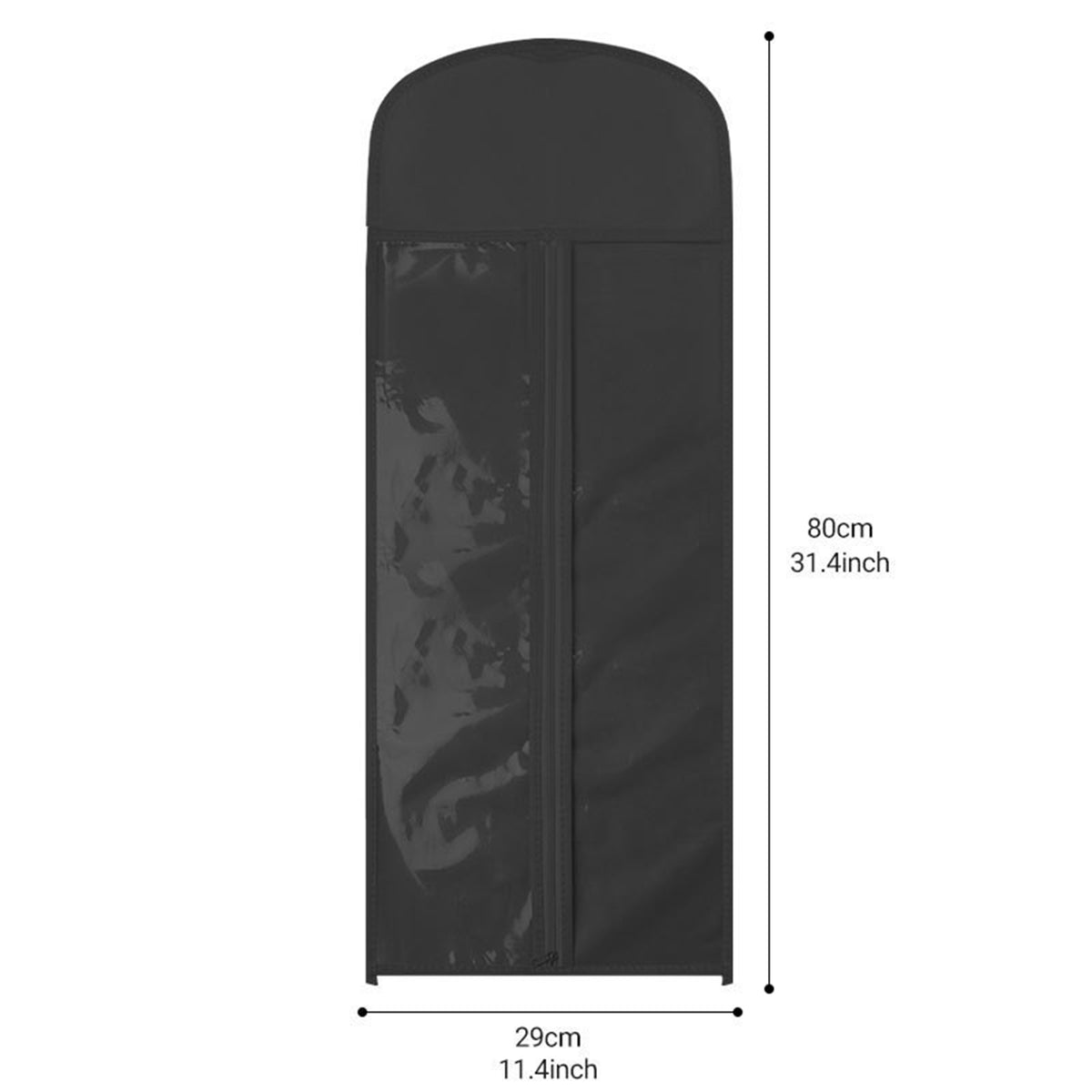11.4" x 31.4" Foldable Dust-proof Hair Extensions Storage Bags