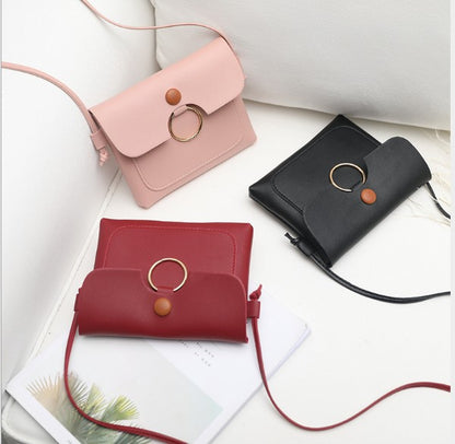 Mini PU Small Lady Shoulder Crossbody Bag