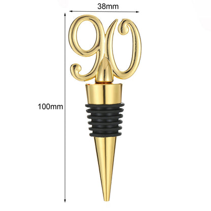 90th Wine Stopper Wine Stopper Birthday Party Souvenirs for Guests