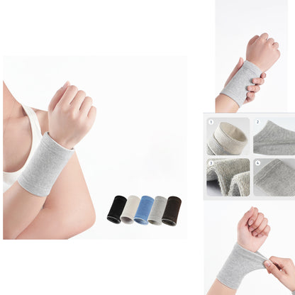 Cotton Sports Wrist Support