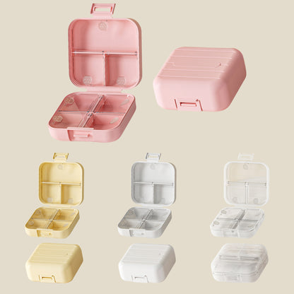 PP Material Jewellery Storage Box With Individual Clasp Design/Small Size