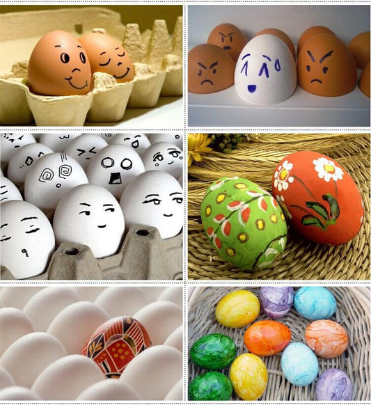 Wooden Easter Egg