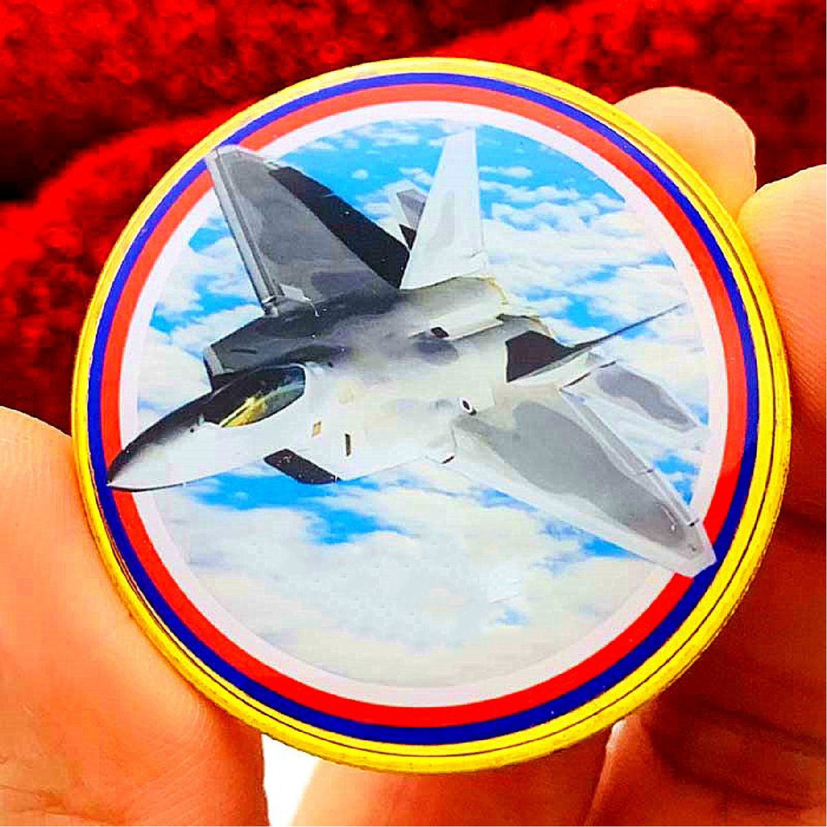 1.5" Metal Coin Full Color Printed Coin Commemorative Coin