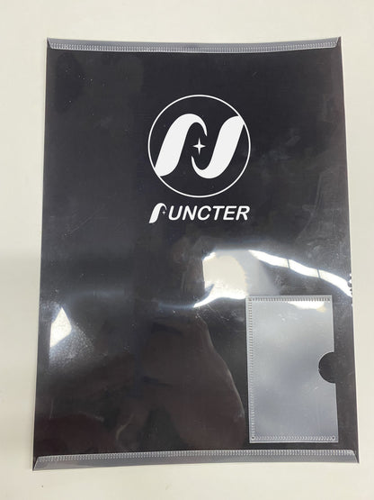 Front Clear Back Side Card Holder Vinyl Folder